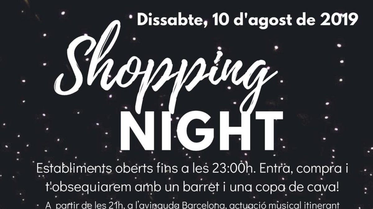 Los comercios de Miami Platja se unen para celebrar una 'Shopping night'