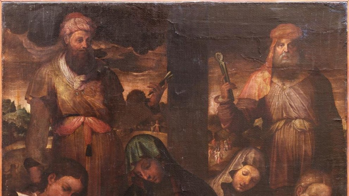 Atribuyen una pieza del museo del Monasterio de Poblet a Perin del Vaga