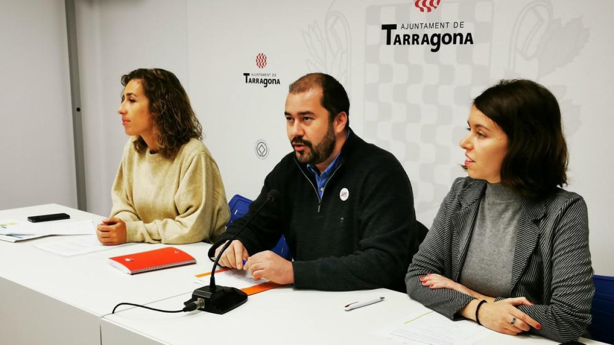 ERC, en Común Podemos, CUP, Laia Estrada, Xavi Puig, Carla Aguilar, Ayuntamiento Tarragona, presupuestos