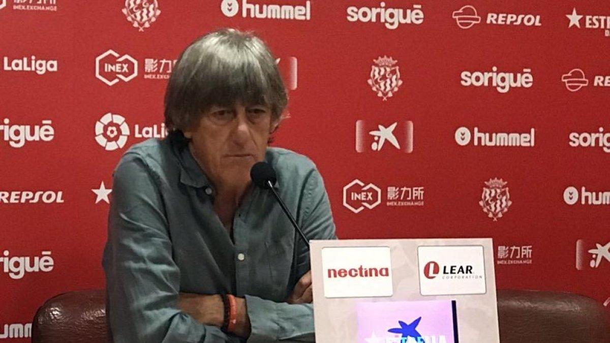 Enrique Martín: «El vestidor és el primer interessat en treure els partits»