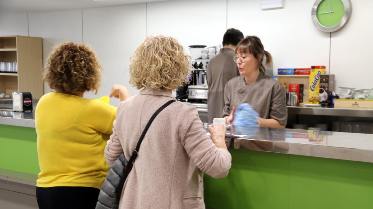 Hospital de Móra d'Ebre, cafetería