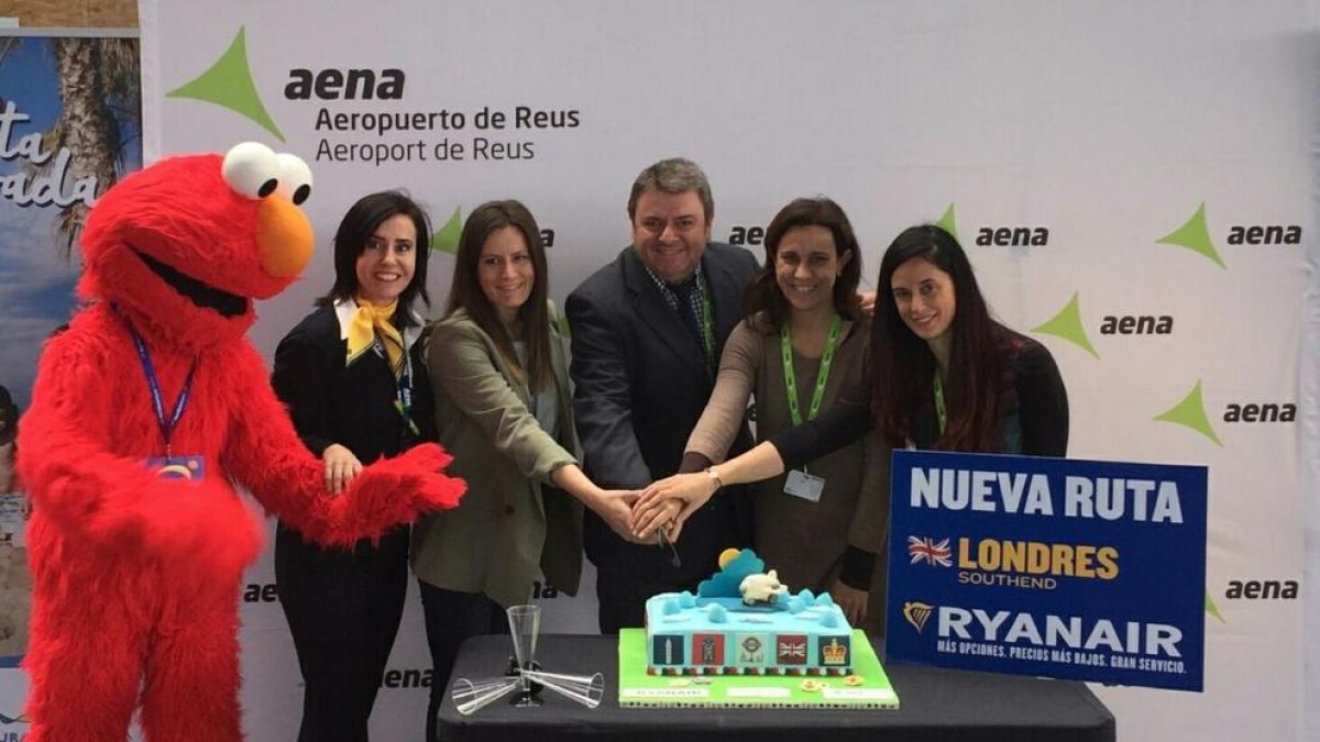 L'Aeroport de Reus inaugura la ruta que connecta la ciutat amb Londres-Southend
