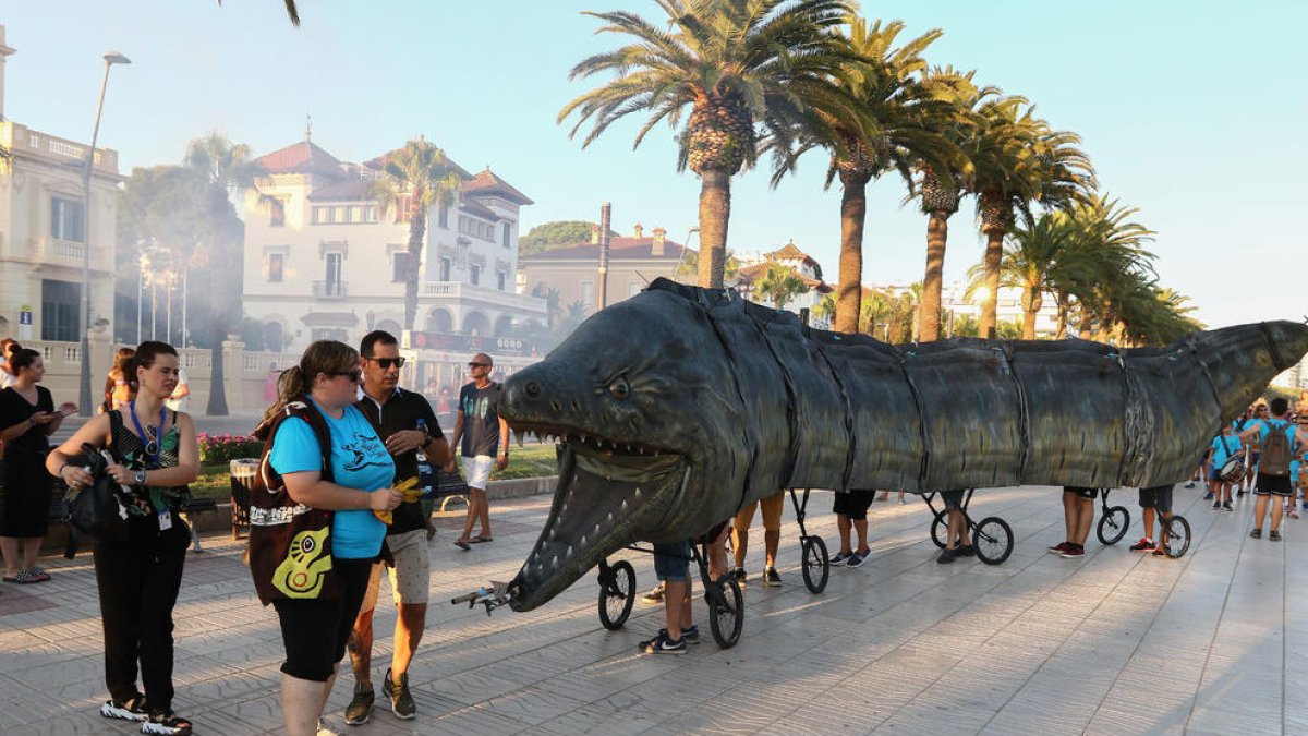 Imatge d'arxiu de la bèstia de foc La Morena