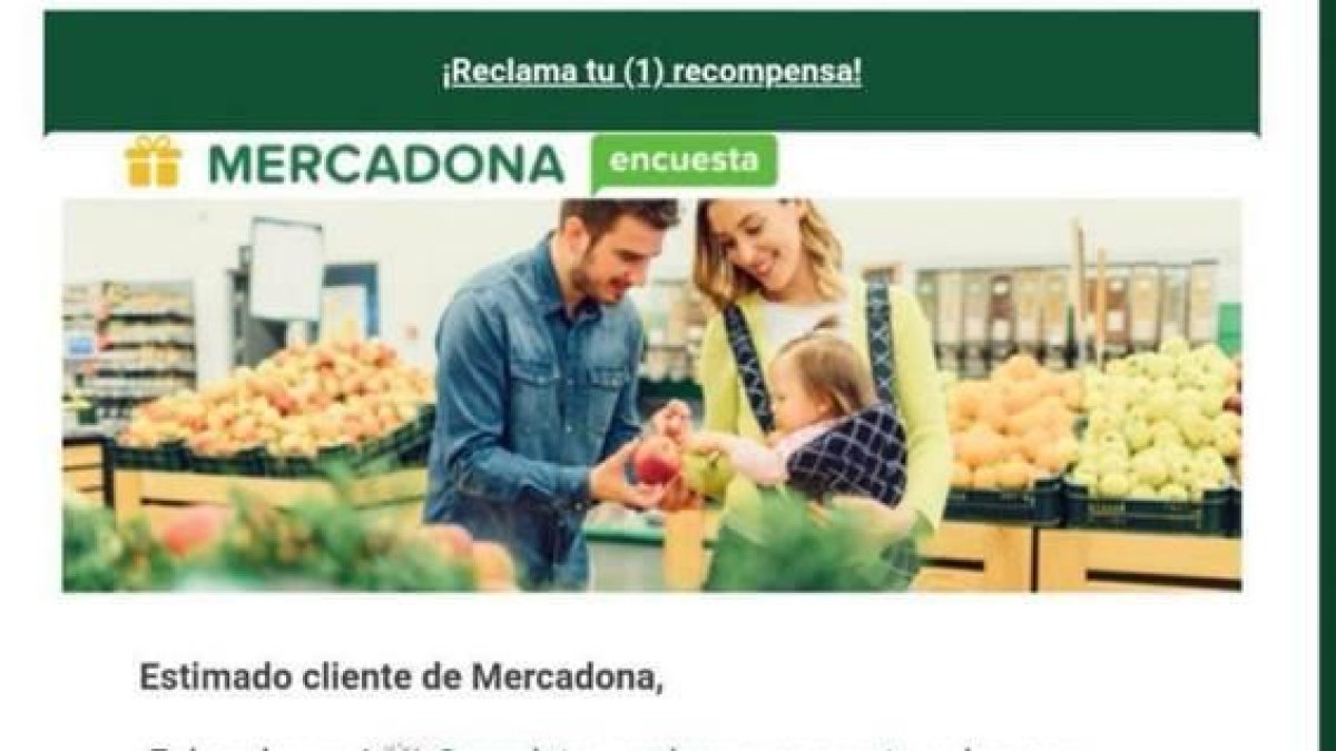 La Guardia Civil alerta de la nueva estafa de la encuesta de Mercadona