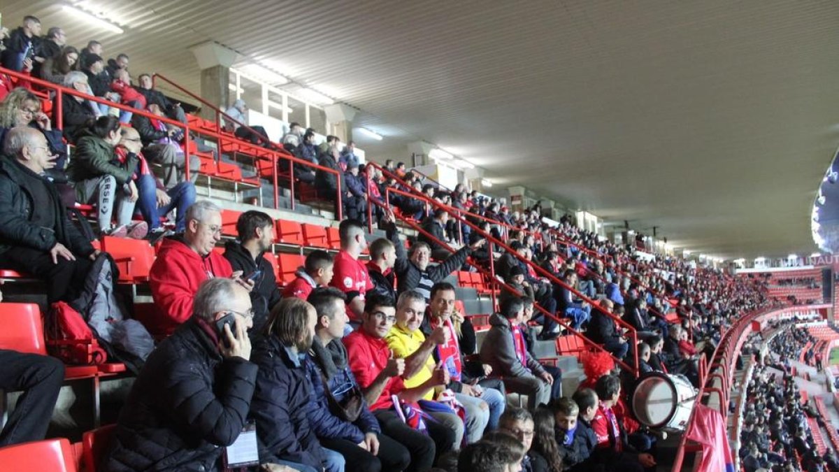 El gesto que la Unión Deportiva Olot ha querido agradecer públicamente al Nàstic