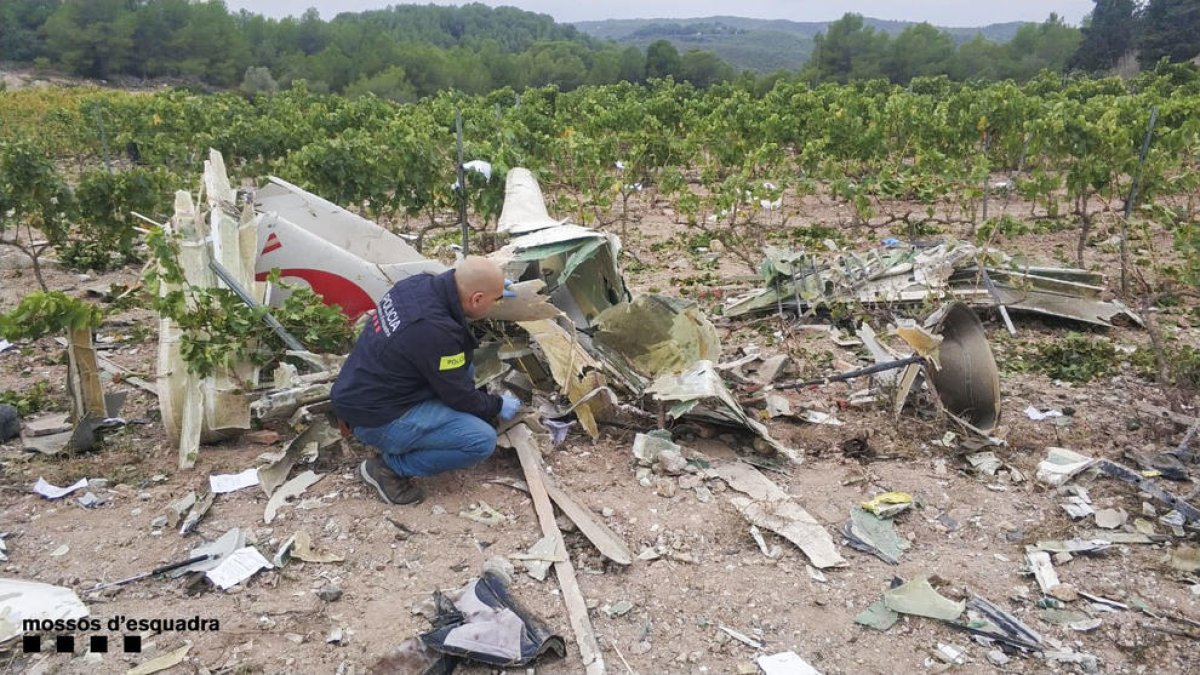 Los muertos en el accidente de avioneta en Bonastre eran vecinos de Cambrils y Sabadell