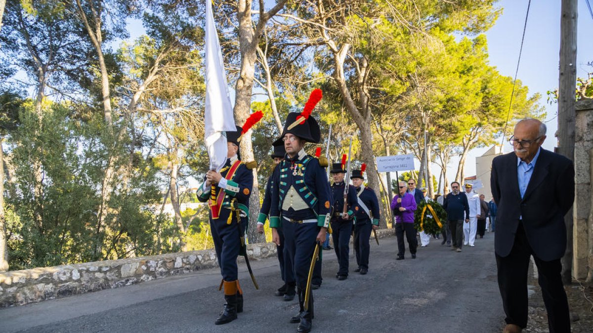 Homenatge als defensors del Fort de l'Oliva en la Guerra del Francès