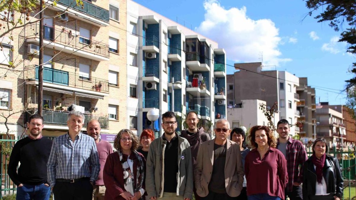 Imagen de la presentación de Som Poble para las elecciones municipales en la Canonja.
