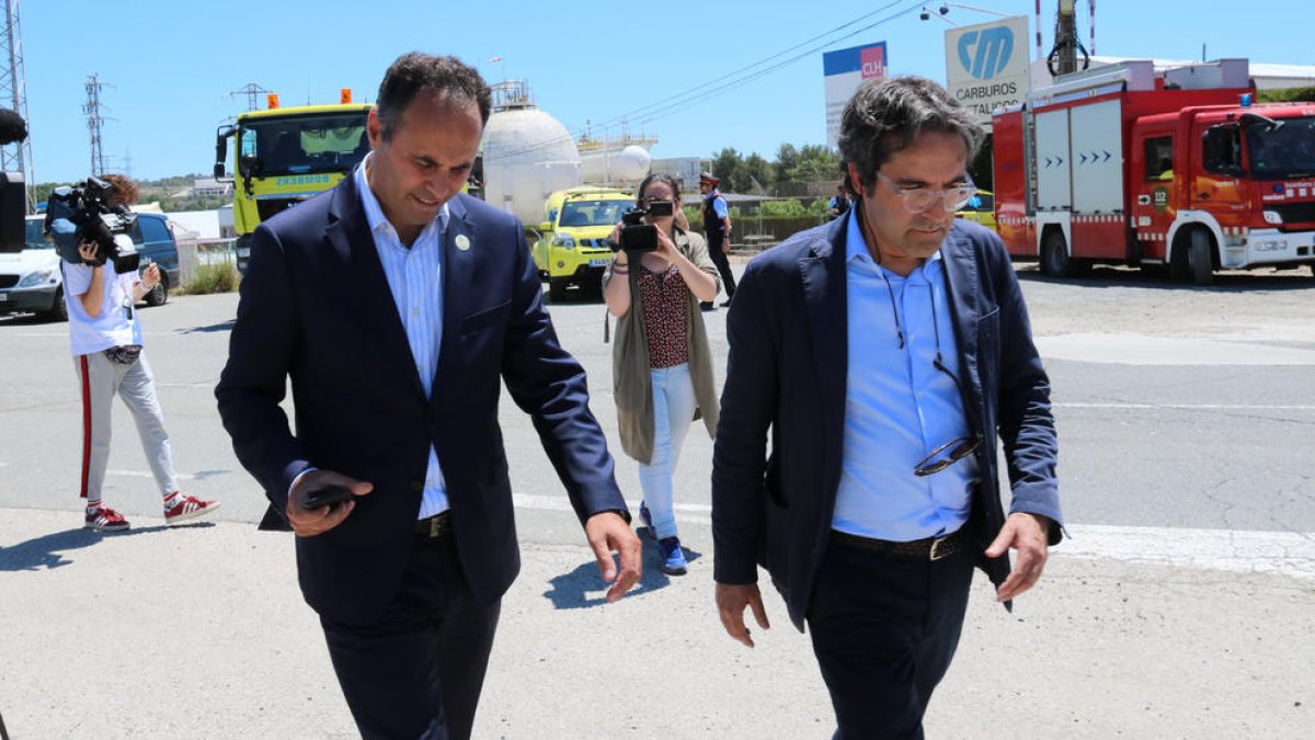 amoníaco, La Pobla de Mafumet, director general, Ahmed Hababou, Carburos Metálicos, deflagración, fuga