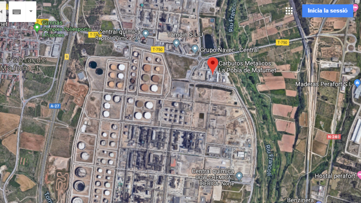 El accidente de la Pobla no ha activado las sirenas porque «no era necesario»