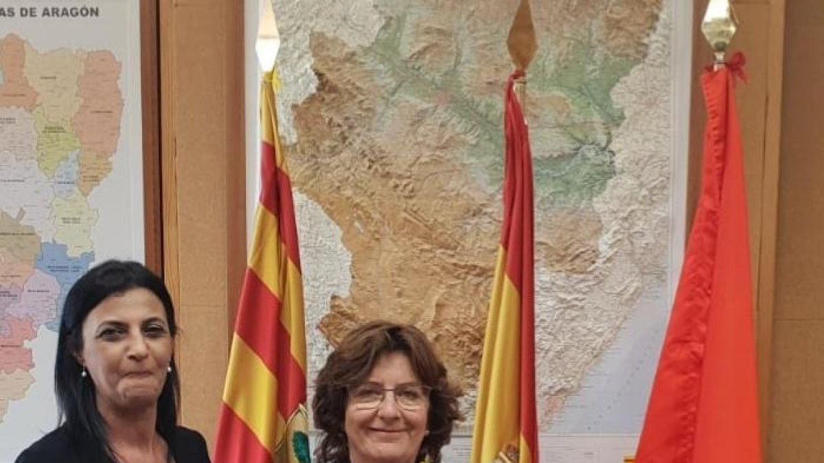 La Cònsul General del Marroc a Tarragona fa una visita oficial a l'Aragó