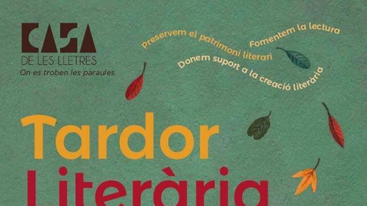 La 'Tardor Literària' de Tarragona ofrece una sesentena de actividades en torno a la creación y la lectura