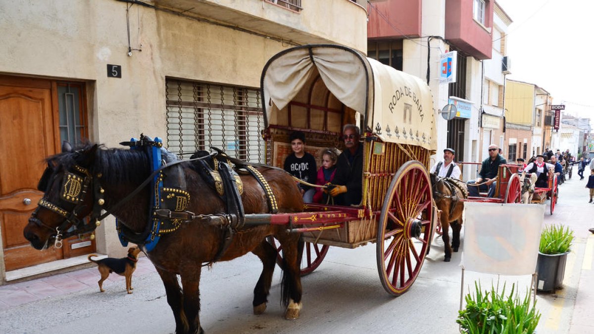 Roda de Berà escalfa motors per la celebració dels Tres Tombs