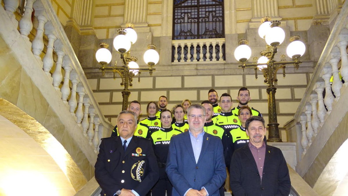 Prenen possessió els nous agents de la Guàrdia Urbana de Tarragona