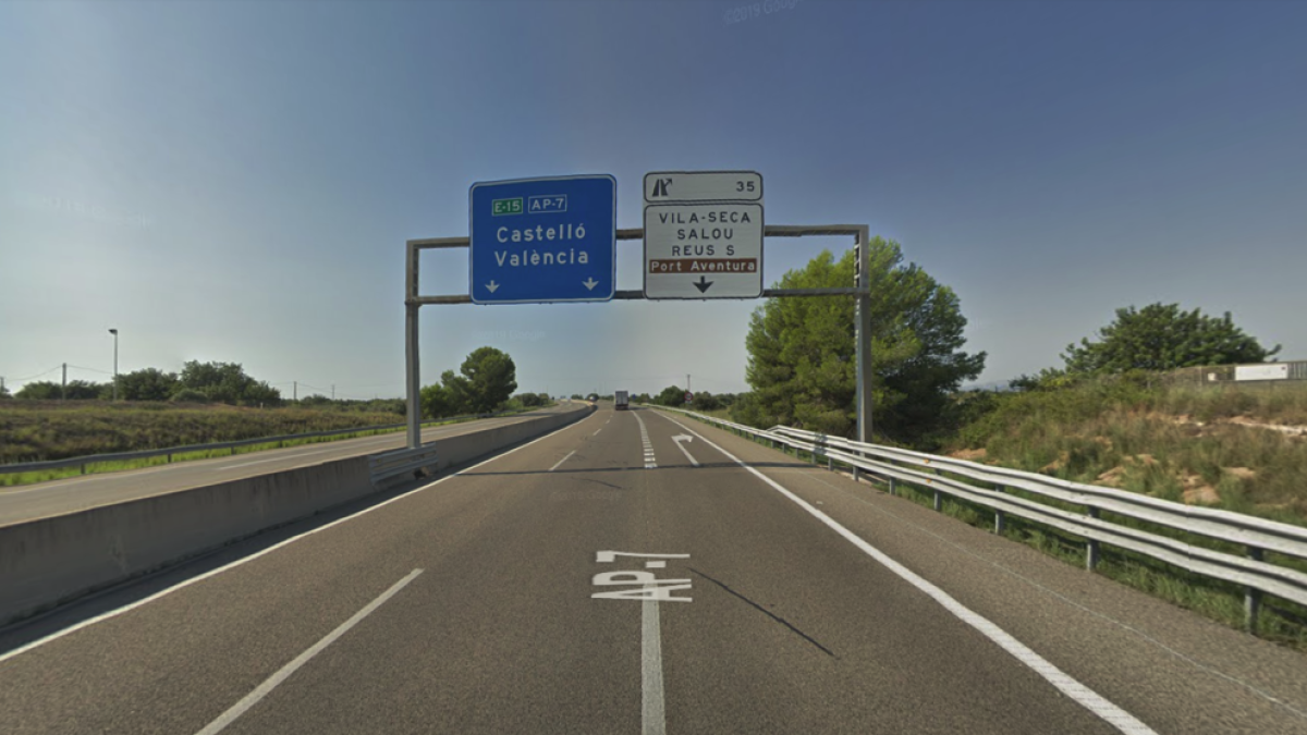 L'accident s'ha produït a l'AP-7 al terme municipal de Vila-seca.