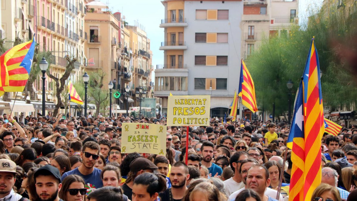 concentració, Tarragona, vaga general, manifestació