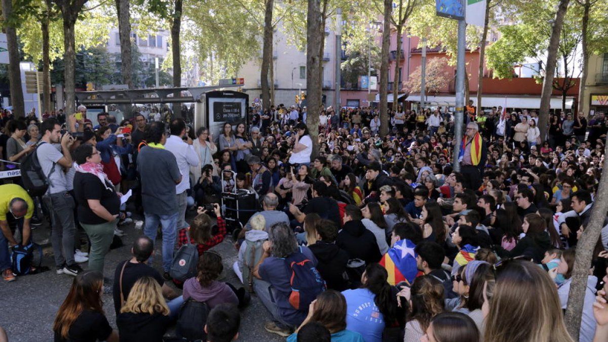 espai antiracista, manifestació, judici, Girona, Jutjats de Girona, vox, pxc
