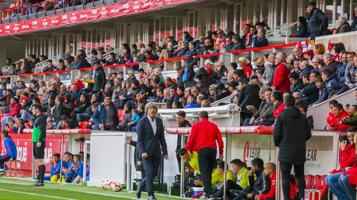 Enrique Martín, un dels entrenadors grana que menys punts aconsegueix