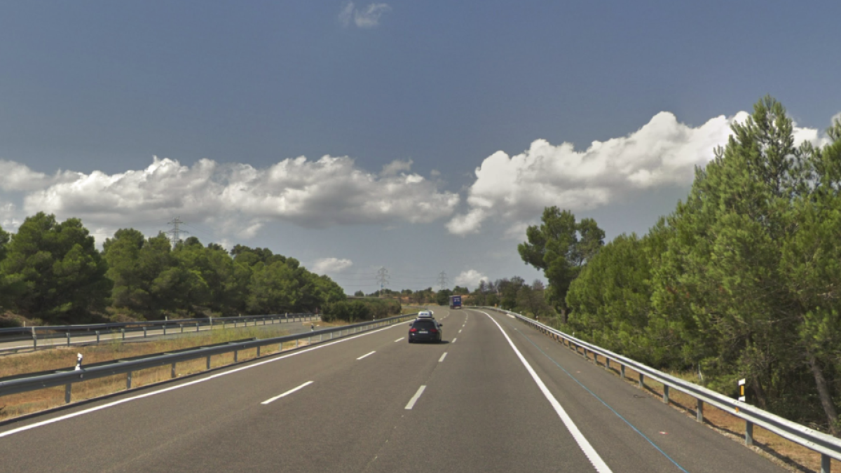 La col·lisió s'ha produït a l'AP-2 a l'Espluga de Francolí.