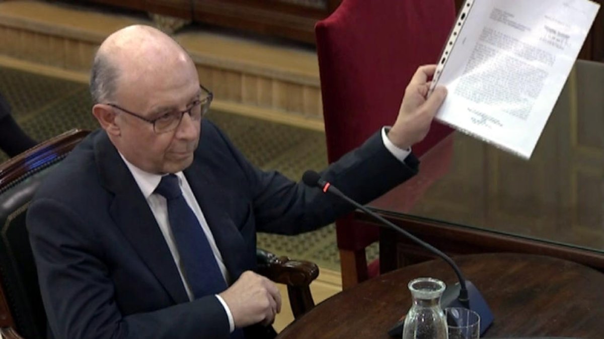 Imatge de l'exministre Cristóbal Montoro.