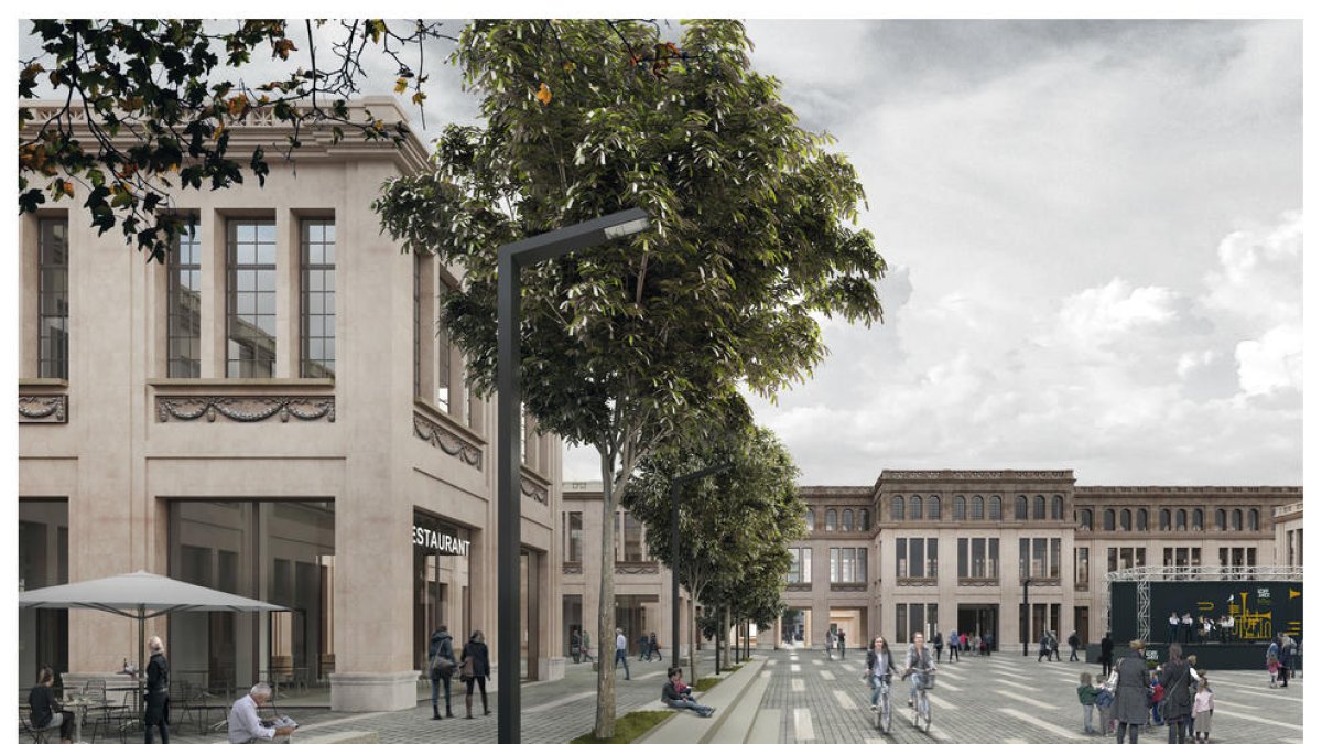 El plan para recuperar la antigua Tabacalera eliminará el jardín vertical