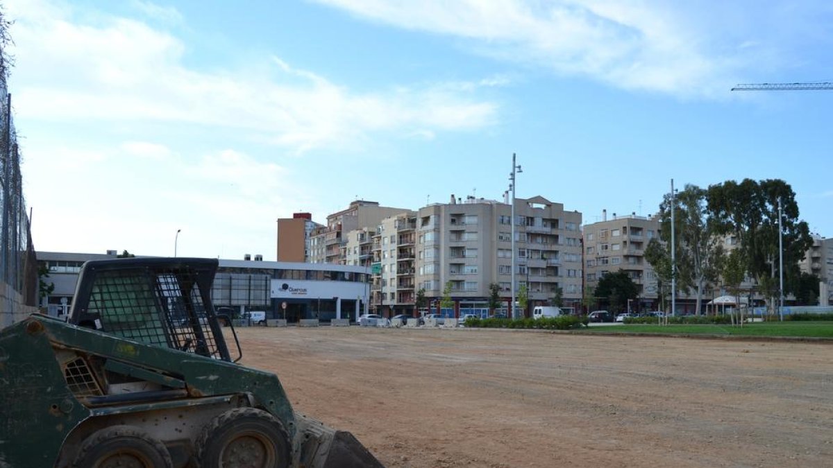 En marxa les obres de construcció del polilleuger de l'escola Joan Rebull de Reus