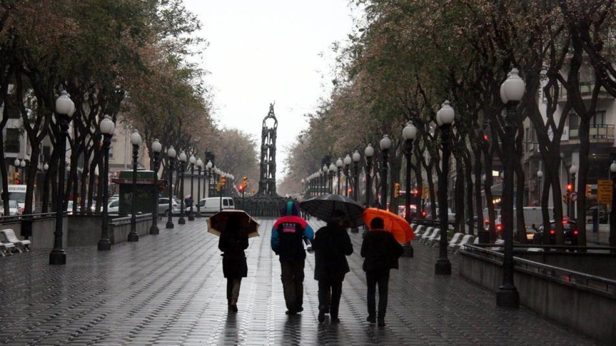 Canvi de temps: arriben tempestes i una baixada de temperatura a Tarragona
