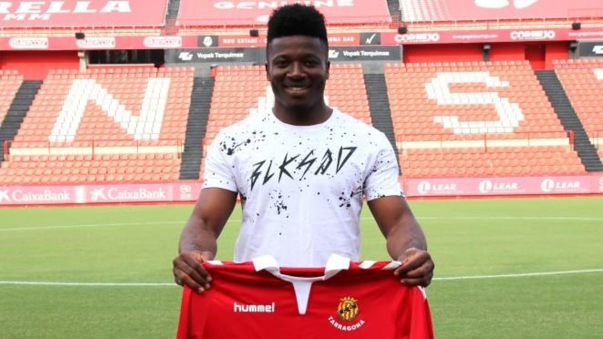 Thomas Amang reforça la davantera del Nàstic per les dues pròximes temporades