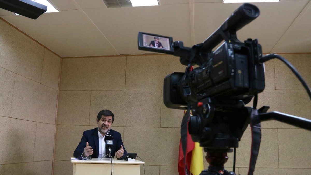 Jordi Sànchez asegura desde Soto del Real que hay «voluntad de acuerdo y entendida» entre Puigdemont y Junqueras