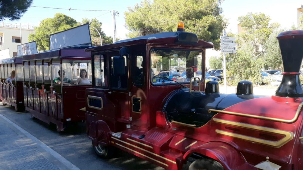 El trenecito turístico de Altafulla se pondrá en marcha este sábado