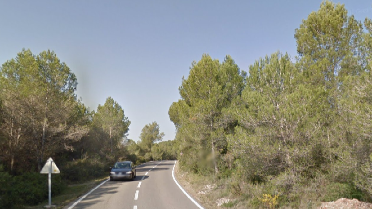 Un motorista resulta herido en el Catllar