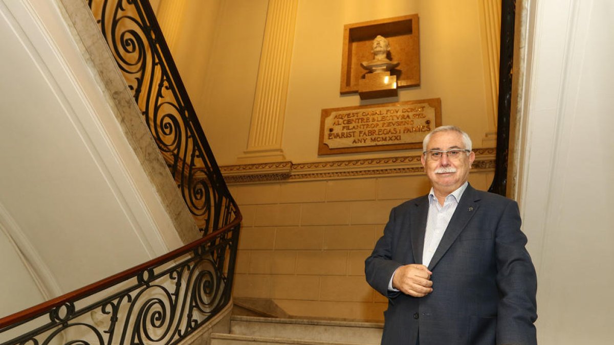 Lluís Miquel Pérez, president del Centre de Lectura de Reus.