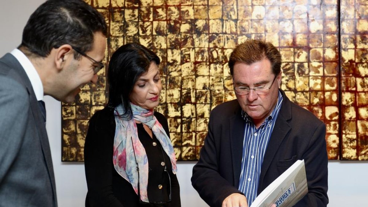 La cònsol del Marroc Saloua Bichri visita la Pobla de Mafumet