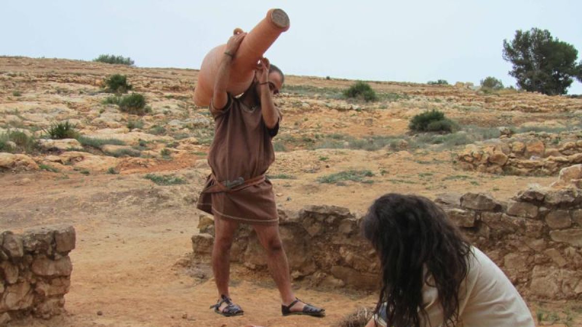 El jaciment de La Cella de Salou ofereix una nova visita teatralitzada