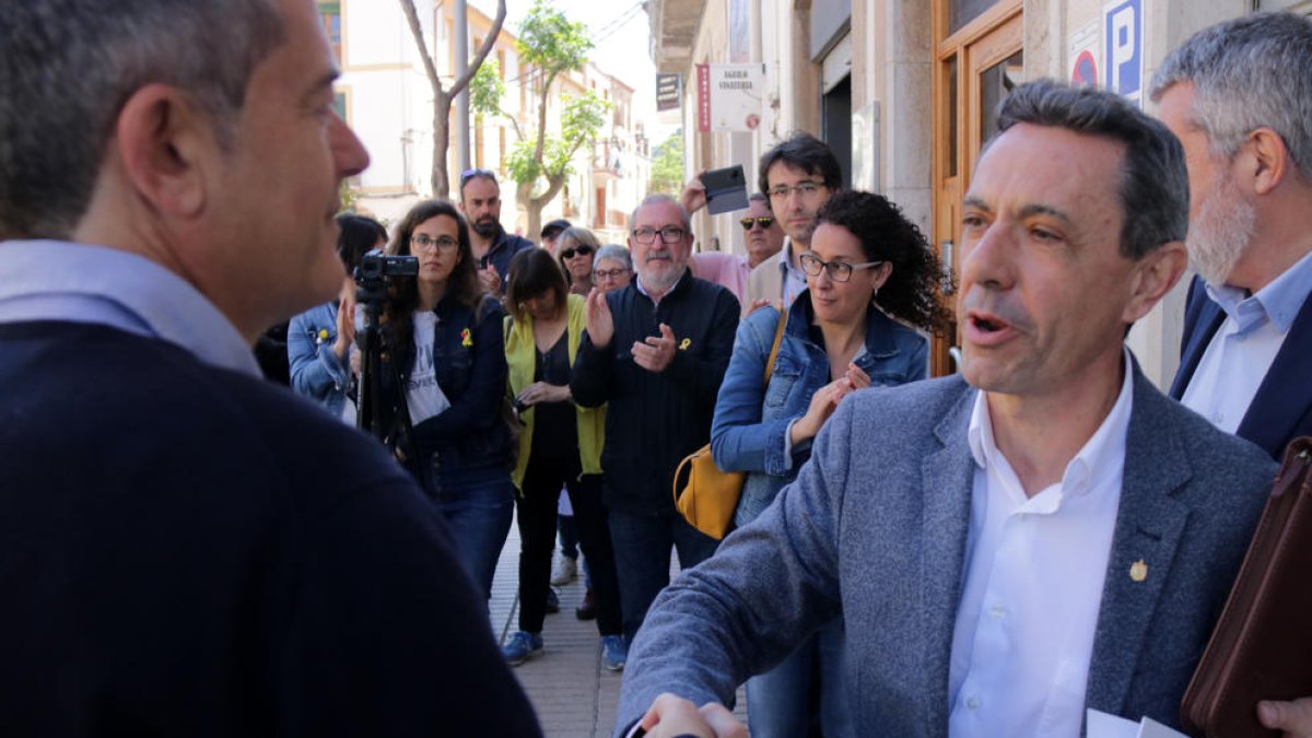 L'alcalde de Móra la Nova declara com a investigat per l'1-O