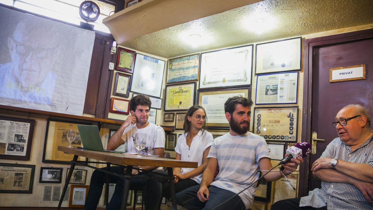 'La mida del temps', una oda a Eduard Boada, «l'artista dels entrepans»