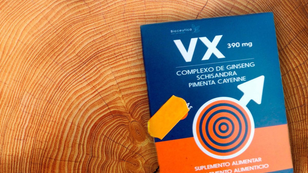 Sanitat retira el complement alimentari 'VX Cápsulas' per contenir el principi actiu de Viagra