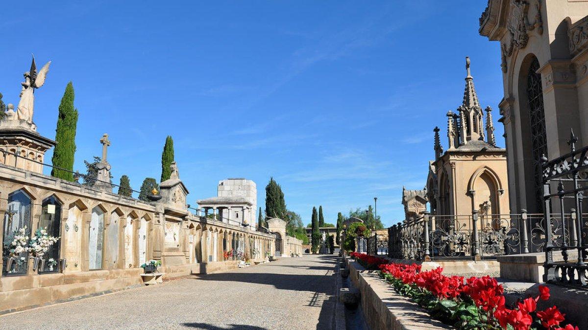 El cementerio de Tarragona, preparada por la festividad de Todos los Santos