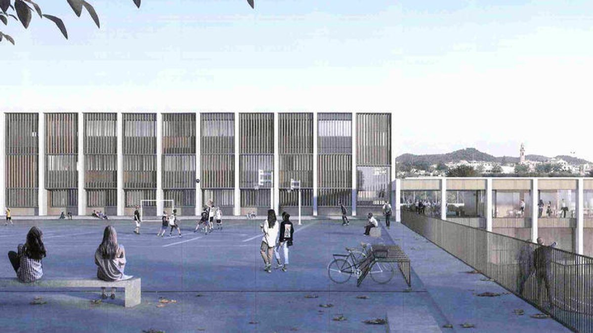 El nou edifici de l'Institut de Roda de Berà podria entrar en funcionament el curs 2022/23
