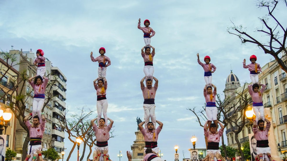 Castells d'estrenes 'a la tarragonina'
