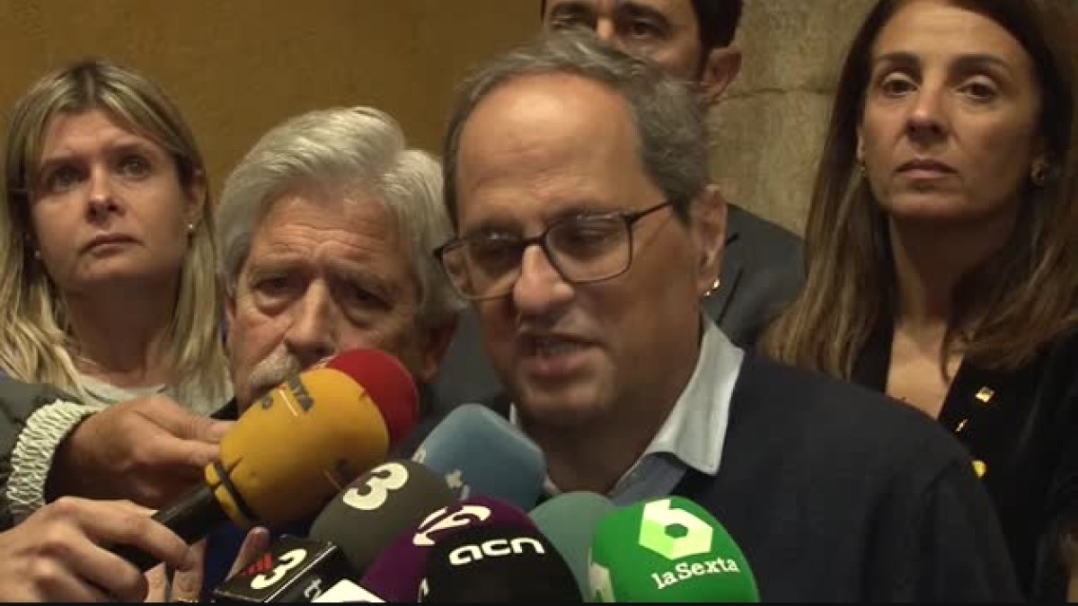 consell d'alcaldes, conseller de territori i sostenibilitat, Quim Torra, reunió, aiguats, Montblanc, pluja, temporal, Conca de Barberà