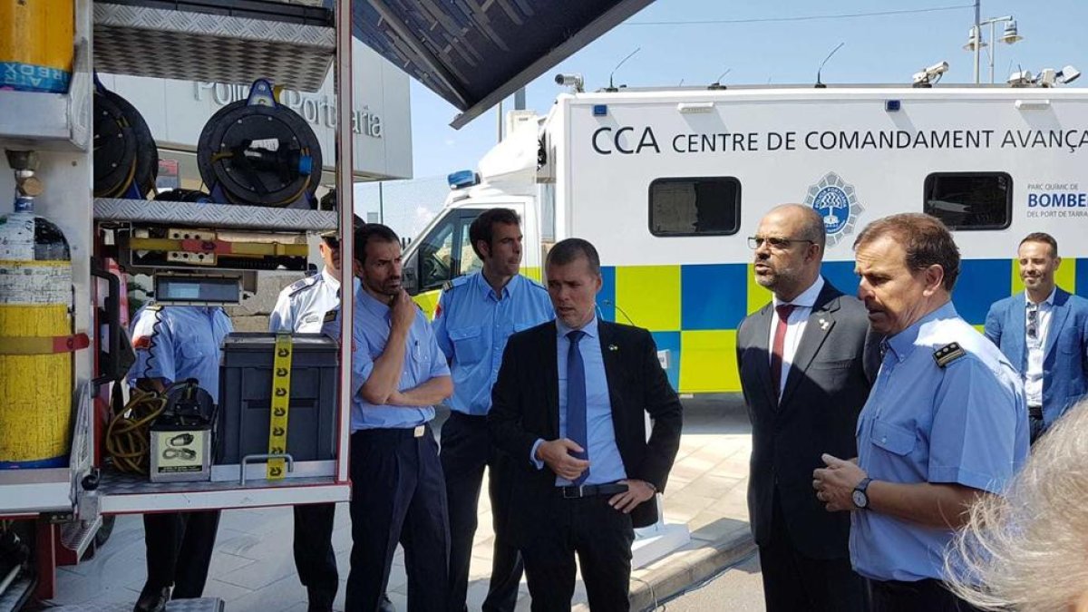 El Port de Tarragona assigna als Bombers el control de les emergències
