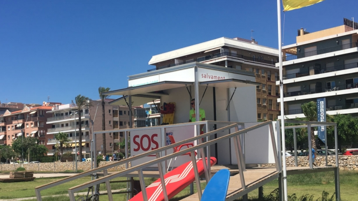 platja Segur Calafell, socorrisme