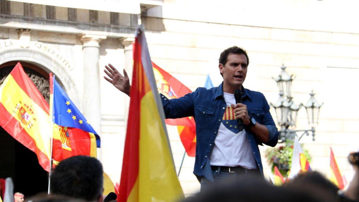 Albert Rivera proposa multar als qui tallin carreteres amb sancions d'entre 15.000 i 300.000 euros