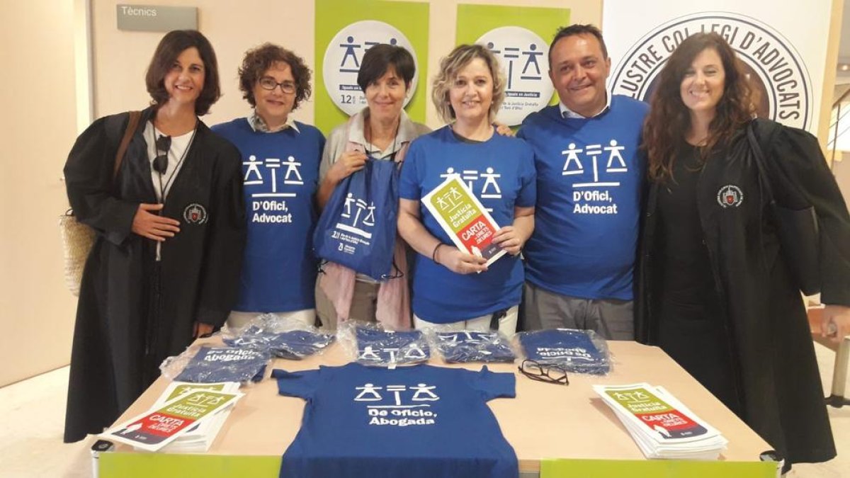 Más de 6.100 personas solicitaron un abogado de oficio durante el 2018