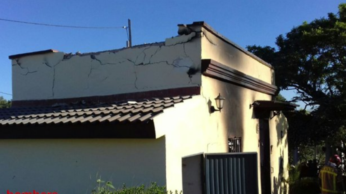 Quema el interior de una masía en Reus
