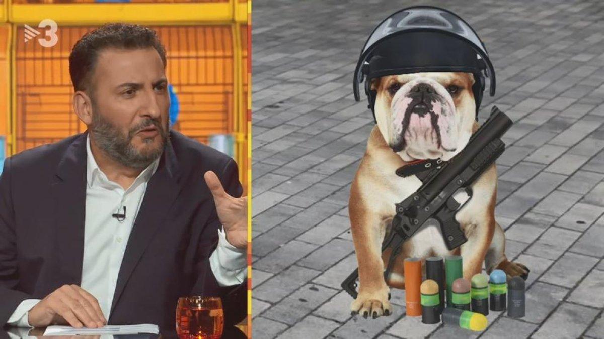La fiscalía abre una investigación por|para injurias por|para la denuncia de sindicatos de Mossos de un gag de 'está pasando'