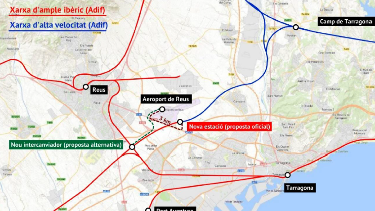 Dues associacions proposen millores per al servei ferroviari del Camp de Tarragona
