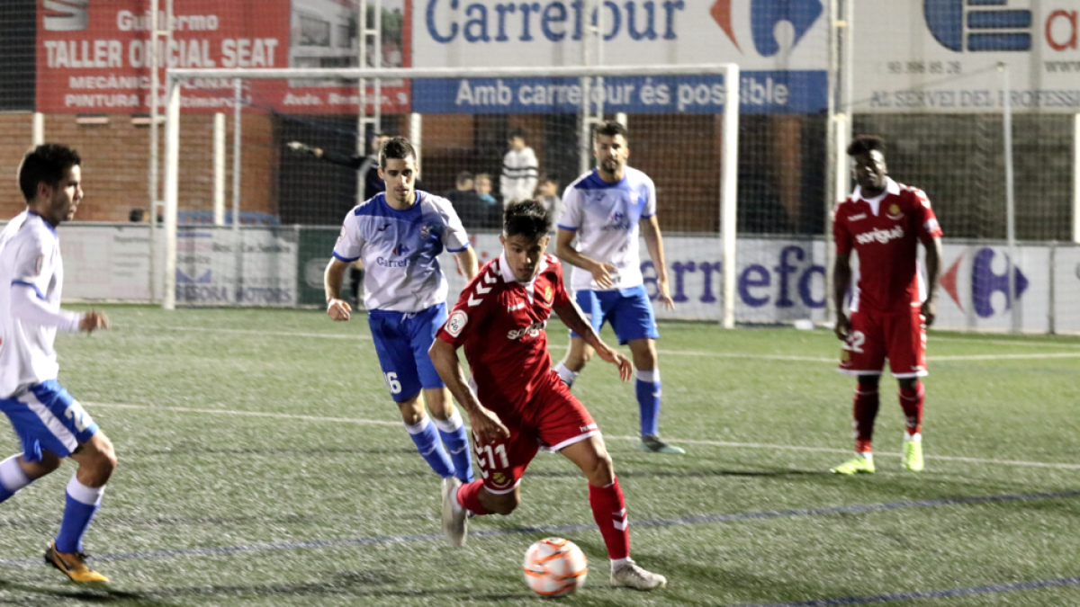 Adri Arjona noquea en el Nàstic y lo elimina de la Copa Cataluña (1-0)