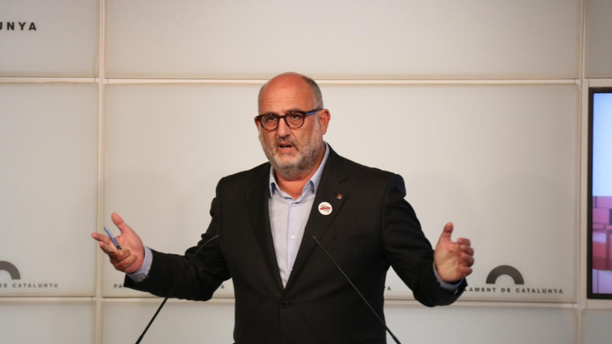 Eduard Pujol: «Sdad inocente de lo que se me pretende acusar y lo demostraré, estoy seguro»